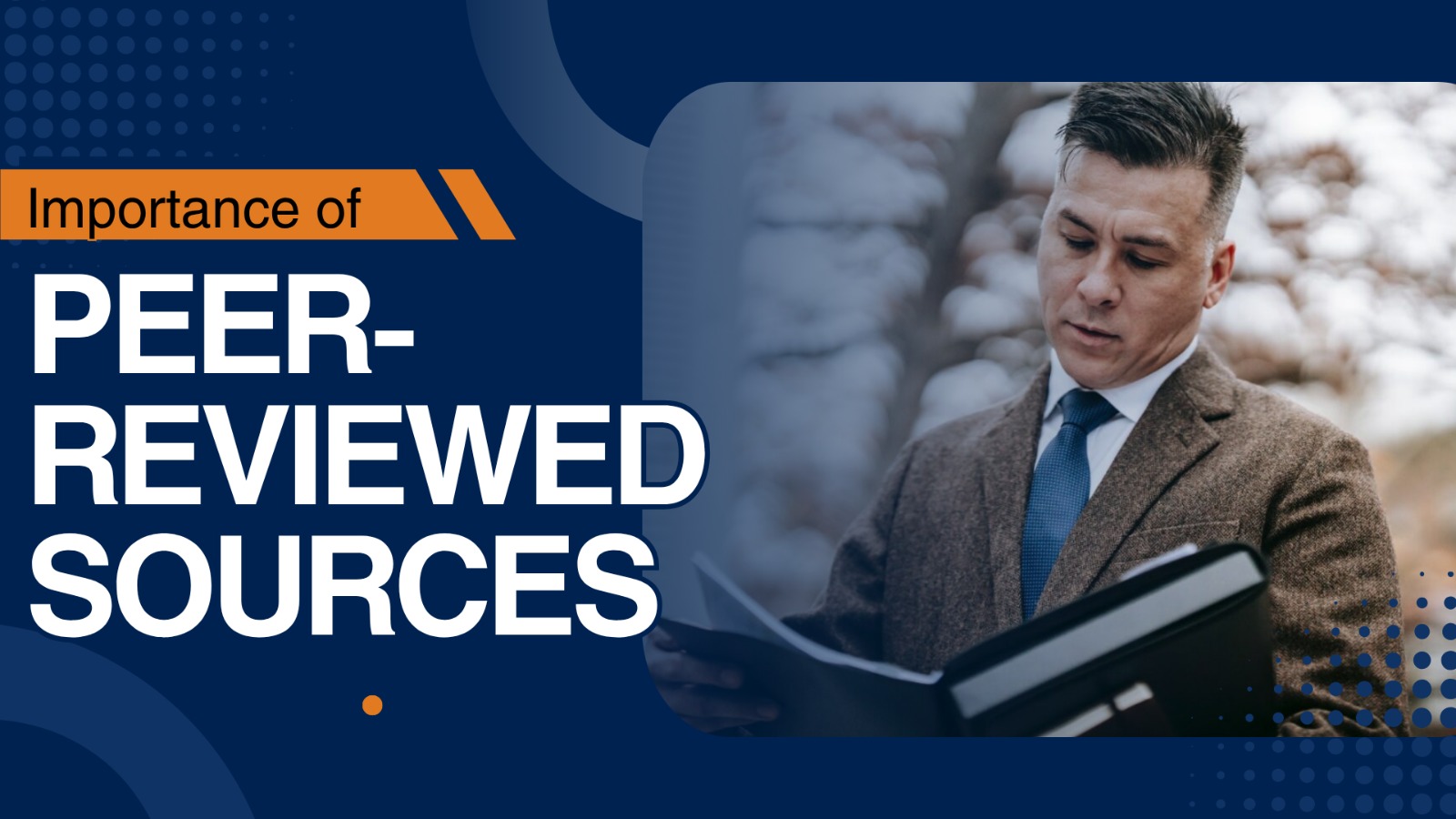 Importance of Peer-Reviewed Sources